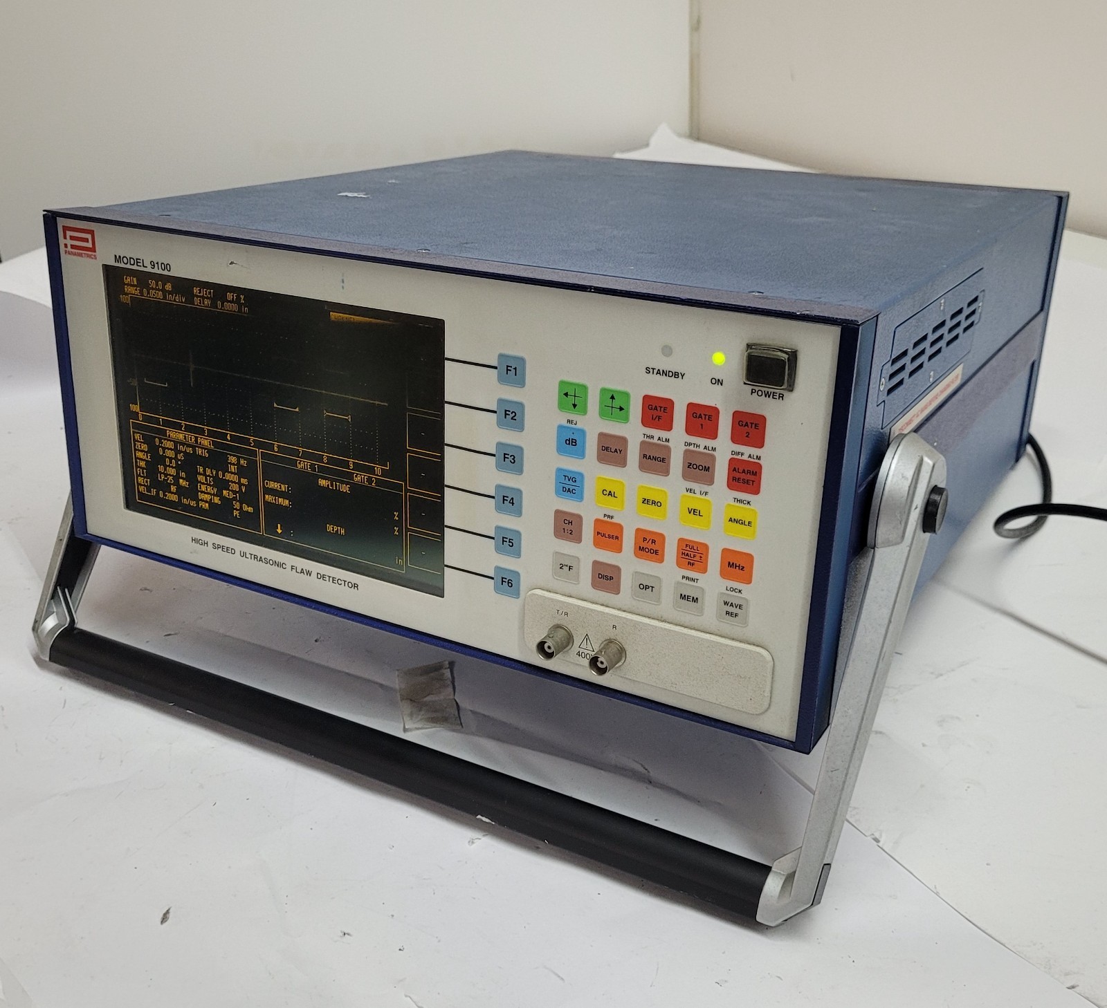 Panametrics 9100 High Speed Ultrasonic Flaw Detector Version 1.48