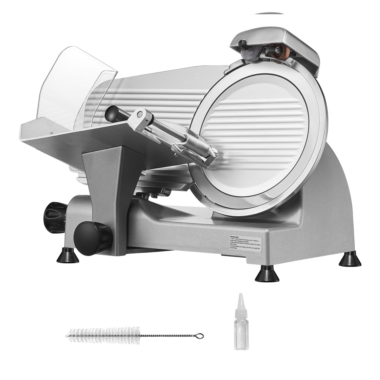 Uimoso Meat Slicer 340W Electric Deli Food Slicer with 10 inch SUS420 Blade