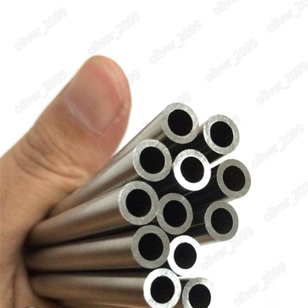 304 Stainless Steel Tube Pipe Smooth Surface Length 250mm Qty 4pcs