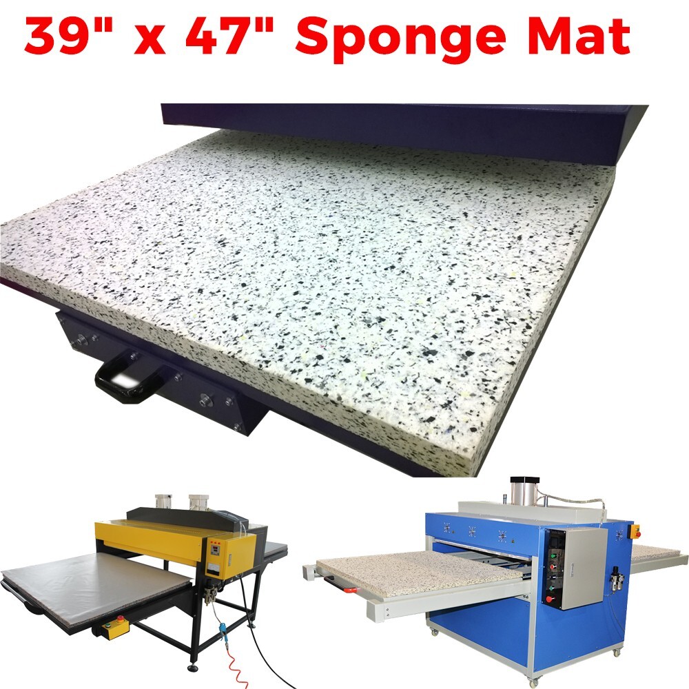 39″ x 47″ Sponge Mat for Large Format Heat Press Machine