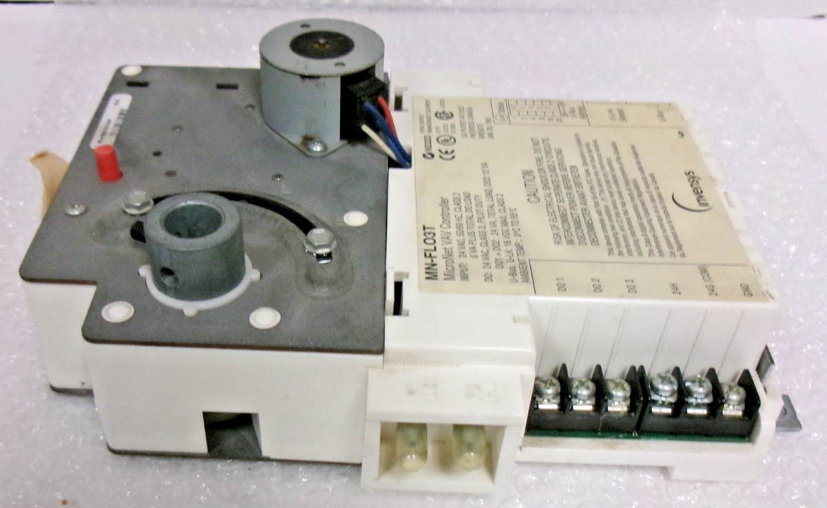 MN-FLO3T MicroNet Siebe tac invensys VAV damper Controller actuator hvac