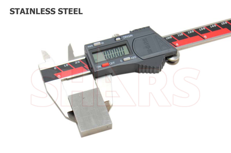 SHARS Aventor 8″ /200mm DPS IP54 Electronic Digital Caliper DIN862 .0005″ NEW M]