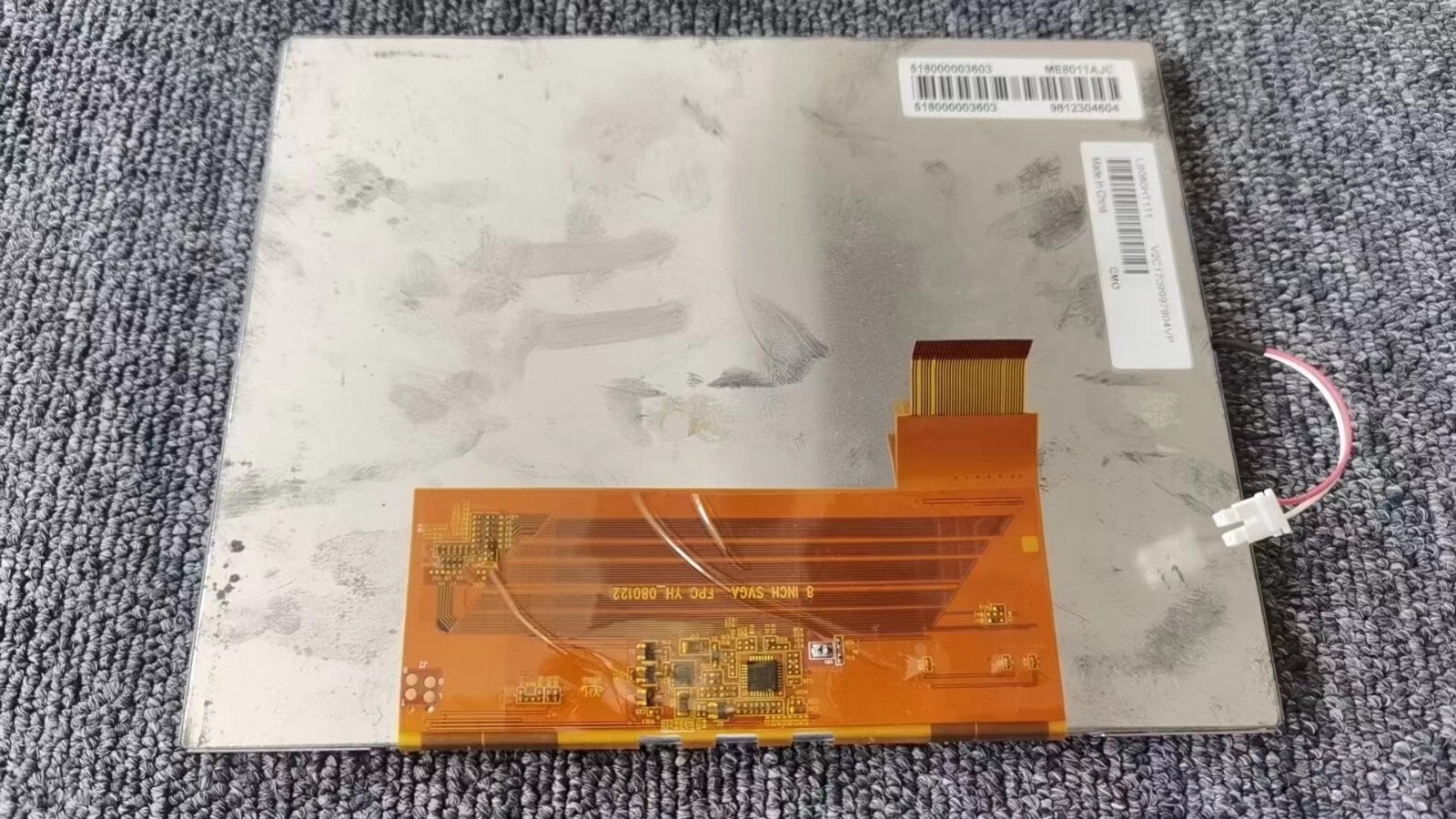 8-inch 800*600 262K WLED TTL LS080HT111 LCD display panel in stock