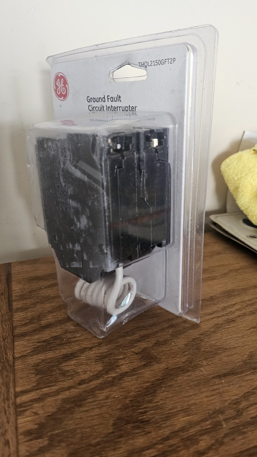 GE 50A Double Pole Ground Fault Circuit Breaker with Self-Test THQL2150GFT2P