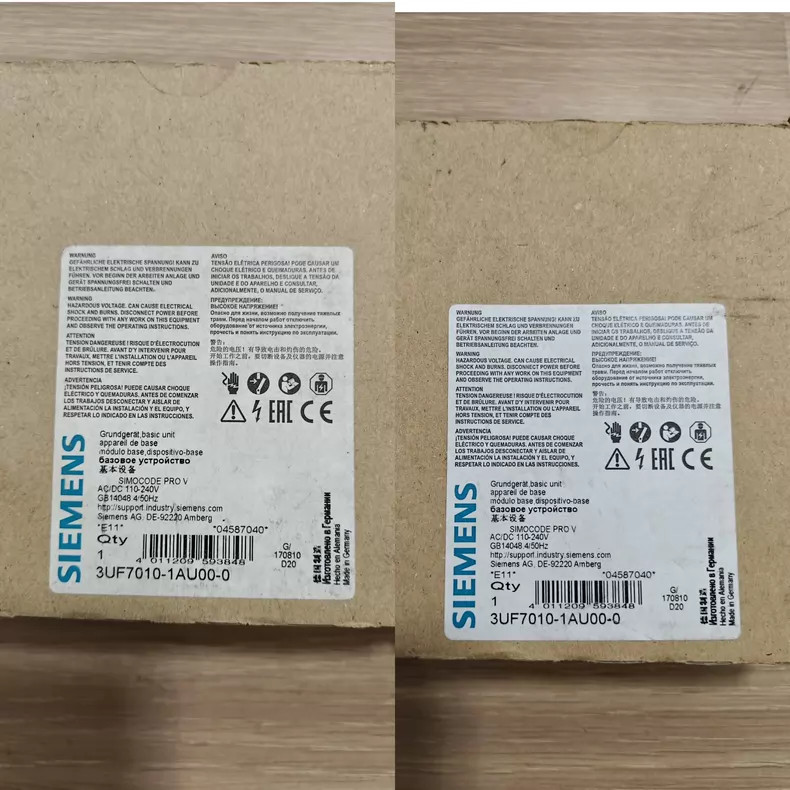 New Siemens 3UF7010-1AU00-0 SIMOCODE Pro V Motor Control Unit Free shipping
