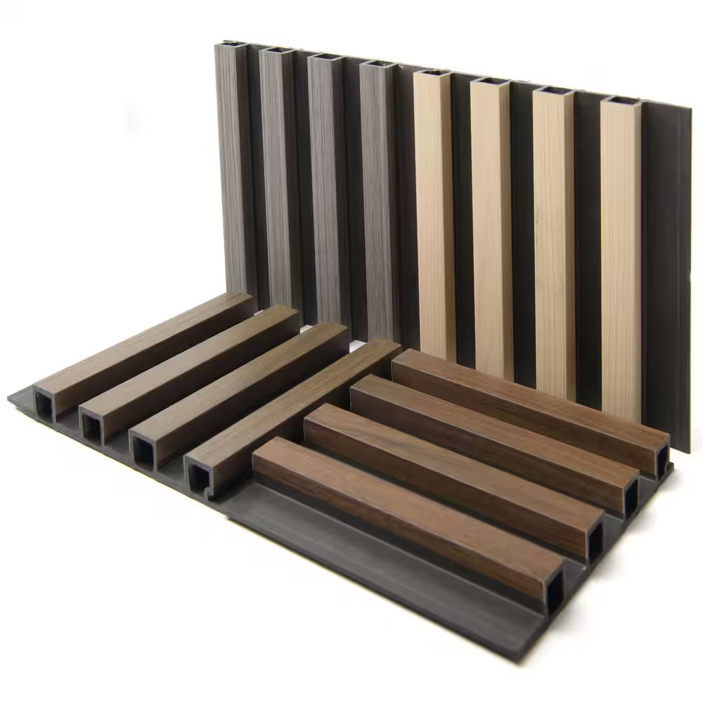 0.7 In. X 5.9 In. X 6.3 In. 4-Colour Samples Pack, PVC Decorative Wall Paneling,