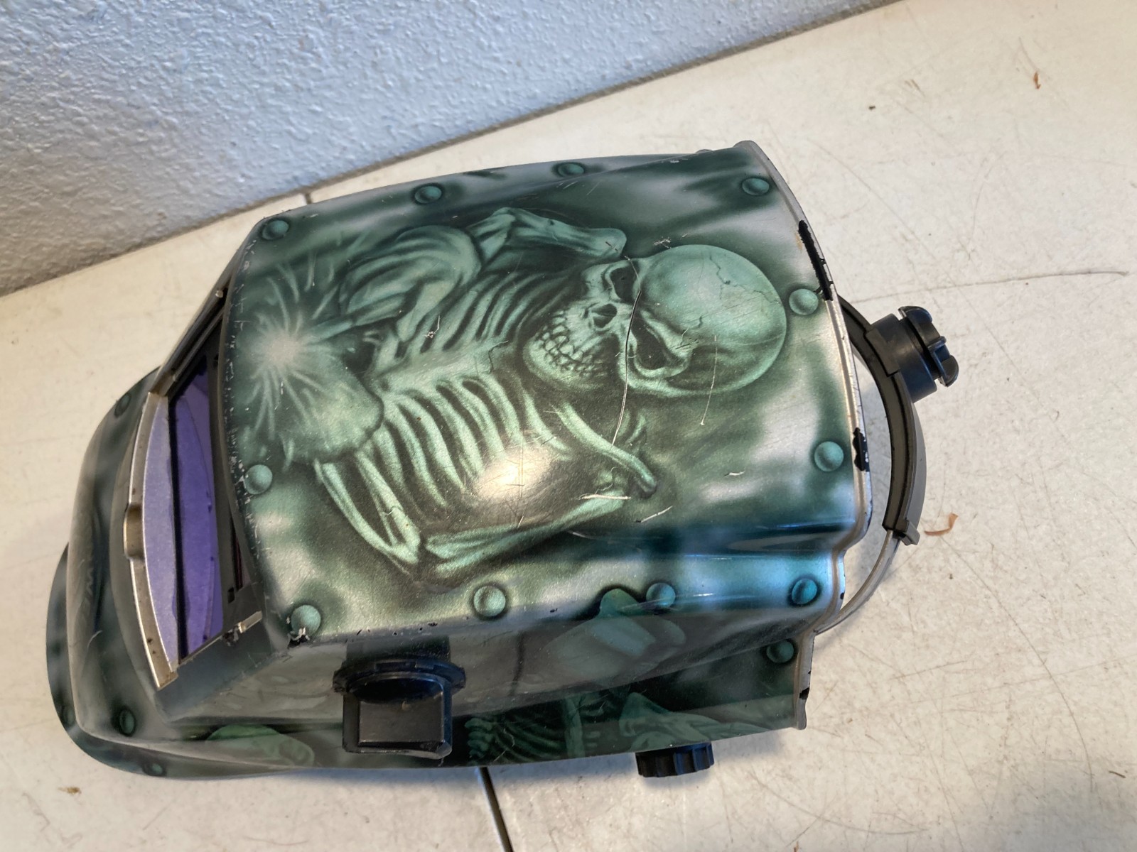 Cornwell Tools Welding Skeleton Welding Helmet Model No. MMW56VG