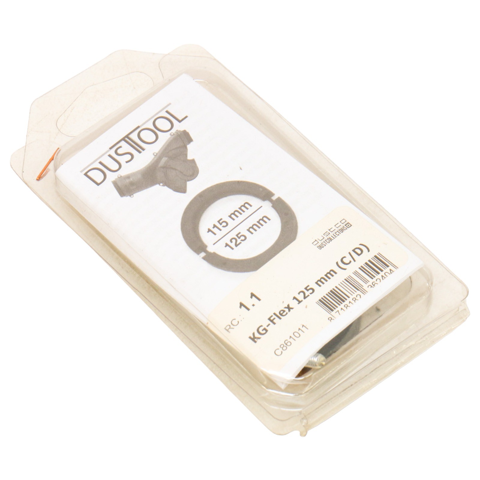 DUSTTOOL RC1.1 KG-flex 125mm, Dusttool Flex Rc1.1 Mounting Ring 125mm New in …