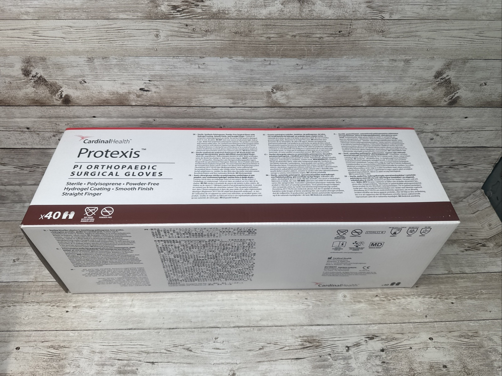 Protexis PI Orthopaedic Surgical Glove Cardinal *1 CASE* Size: 7 *See Date*