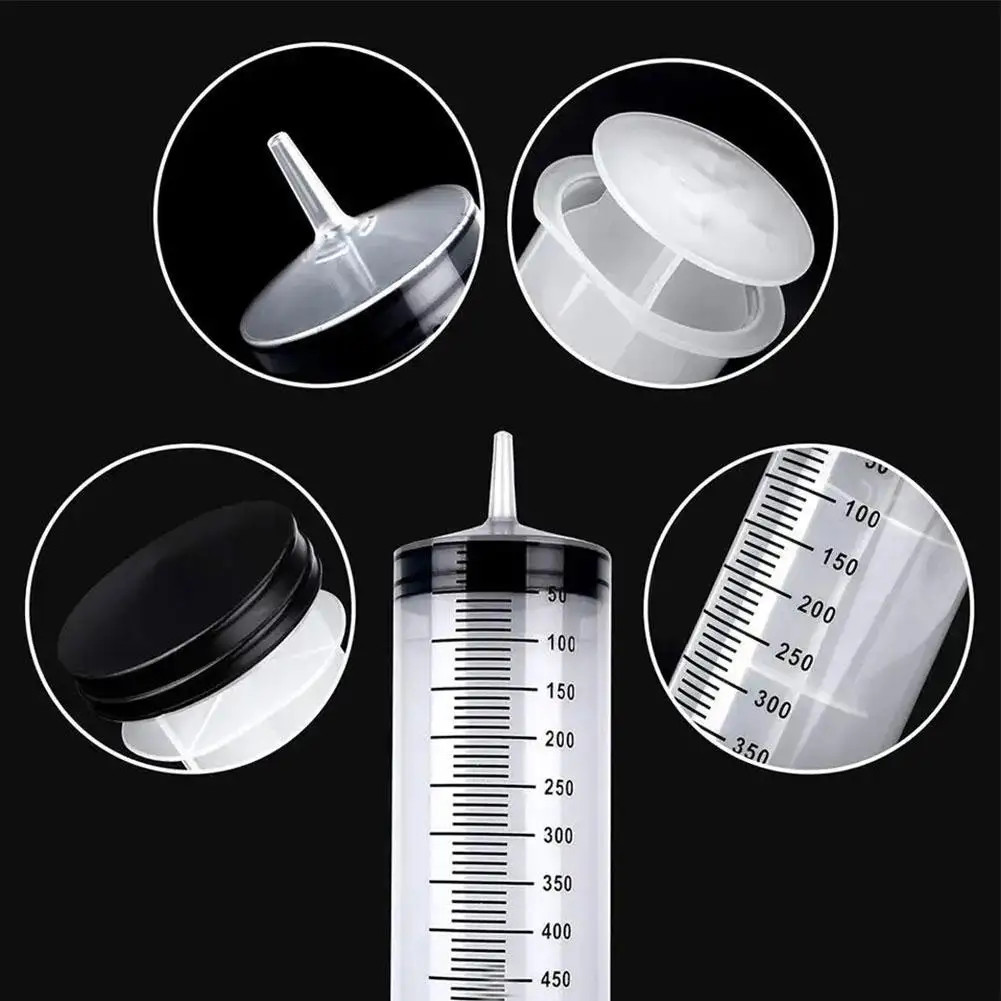 Large Capacity Oil Syringe Suction Pump Fluid Extractor with Scale Reusable