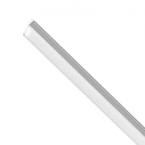 10-Pack 6.6 ft/2M U Shape LED Aluminum Channel, with Milky Cover, End Caps and