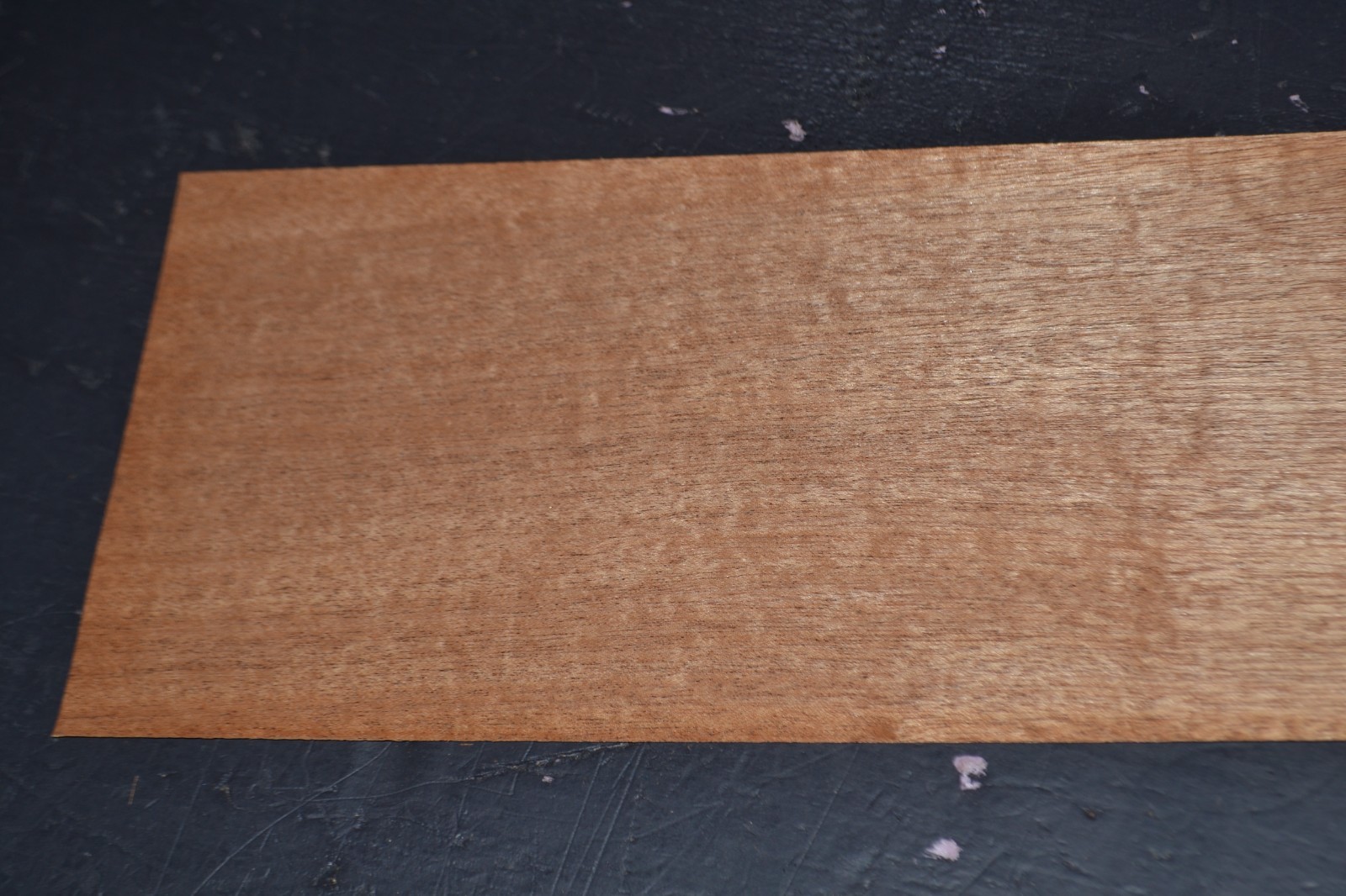 Mahogany Raw Wood Veneer Sheet 5.5 x 28 inches 1/42nd 6602-8