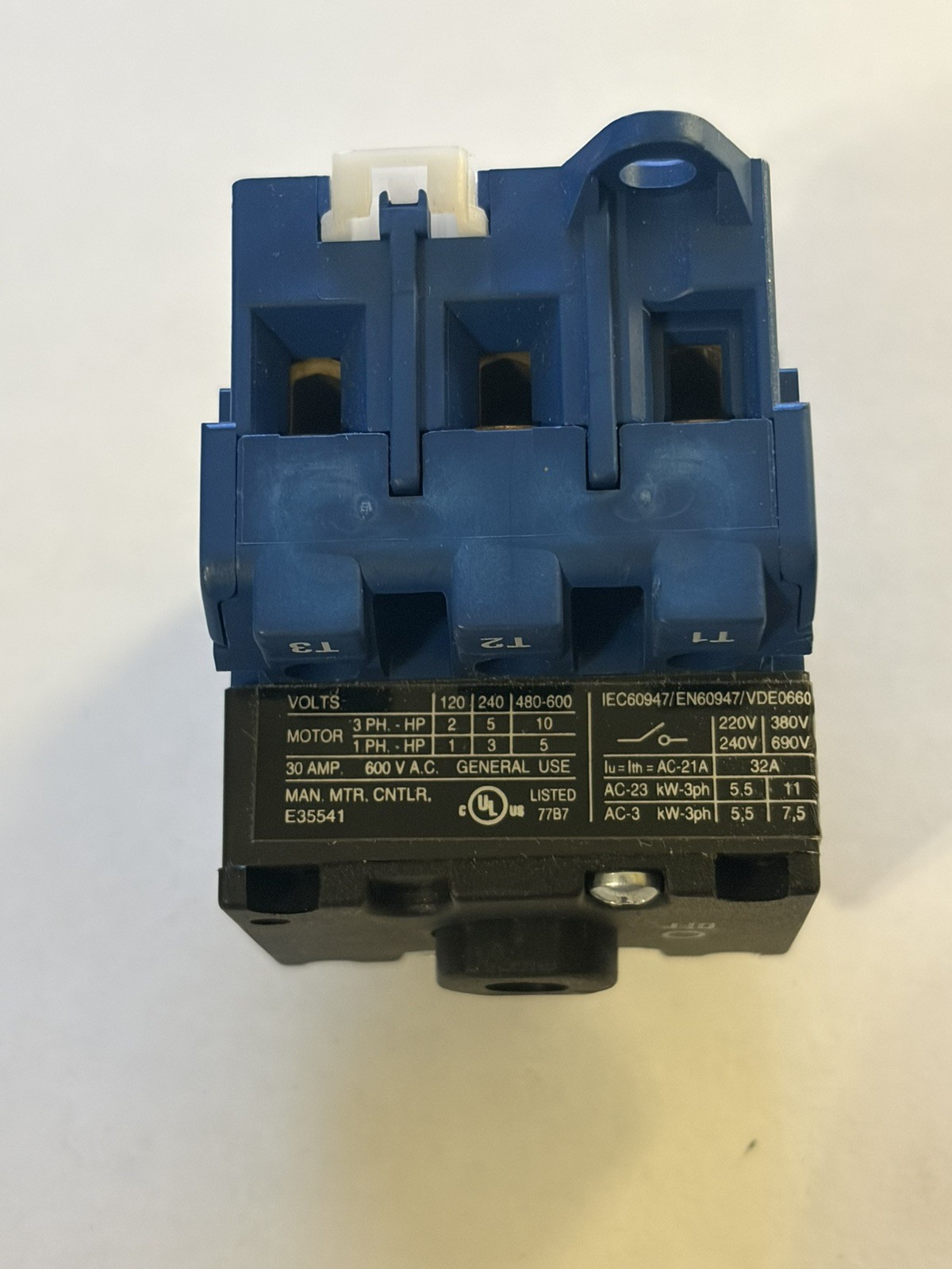 Kraus & Naimer KG 32A KG32A – K300/UAS004 Main Switch 30Amp 600VAC