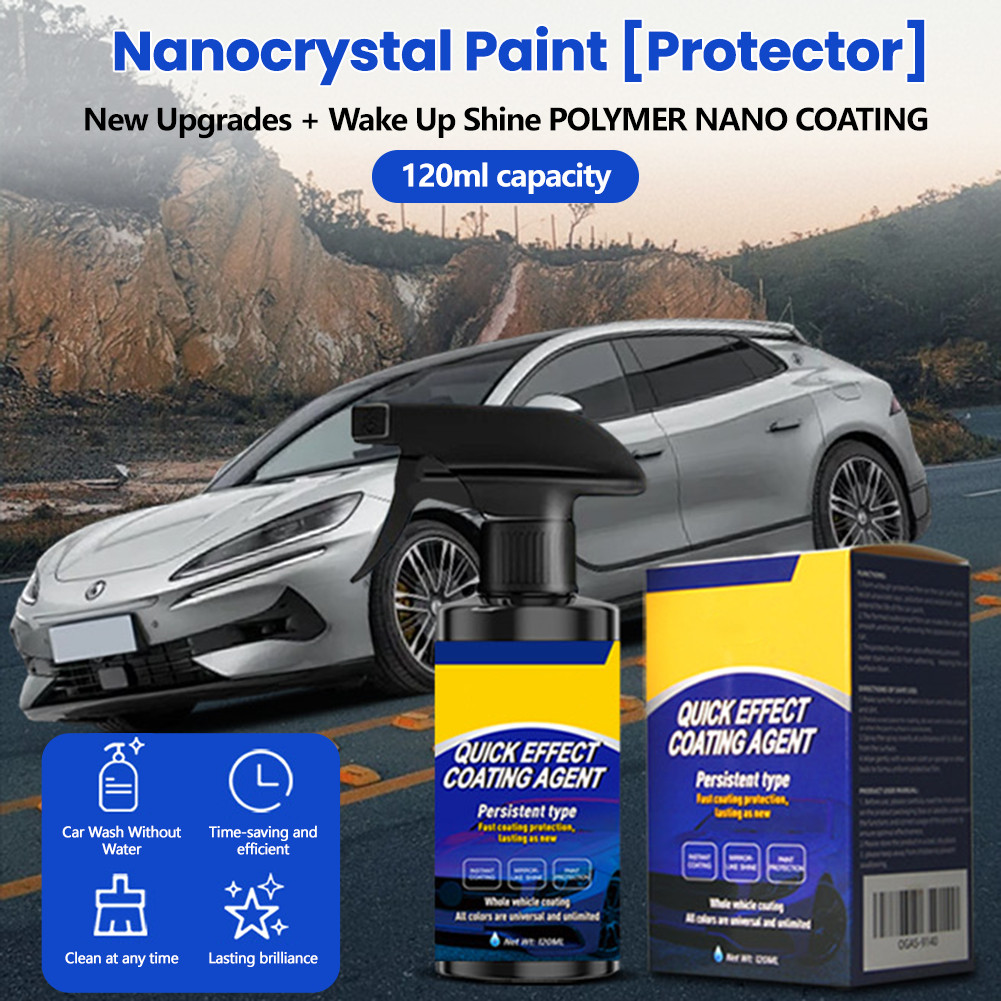 Multi-Functional Coating Renewal Agent 3 in 1 Ceramic Car Coating Spray 120ML