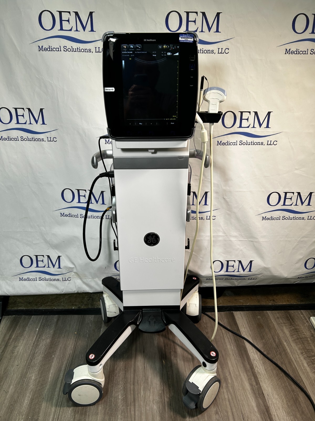 GE Venue 40 Anesthesia Ultrasound with GE 4C-SC Transducer