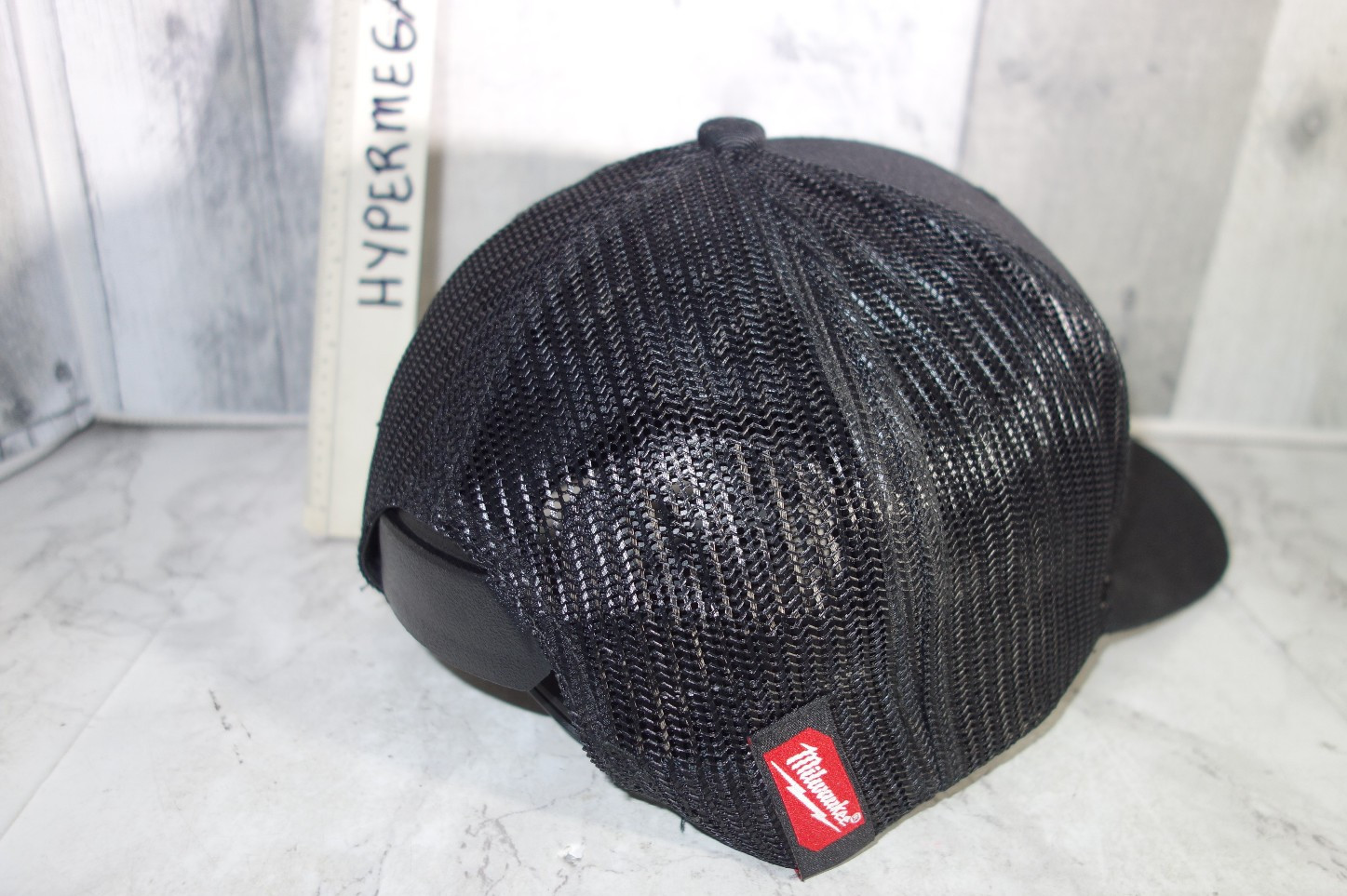 Milwaukee Bump Cap Black Snapback Lightweight Safety Hat w/Foam Liner Protection