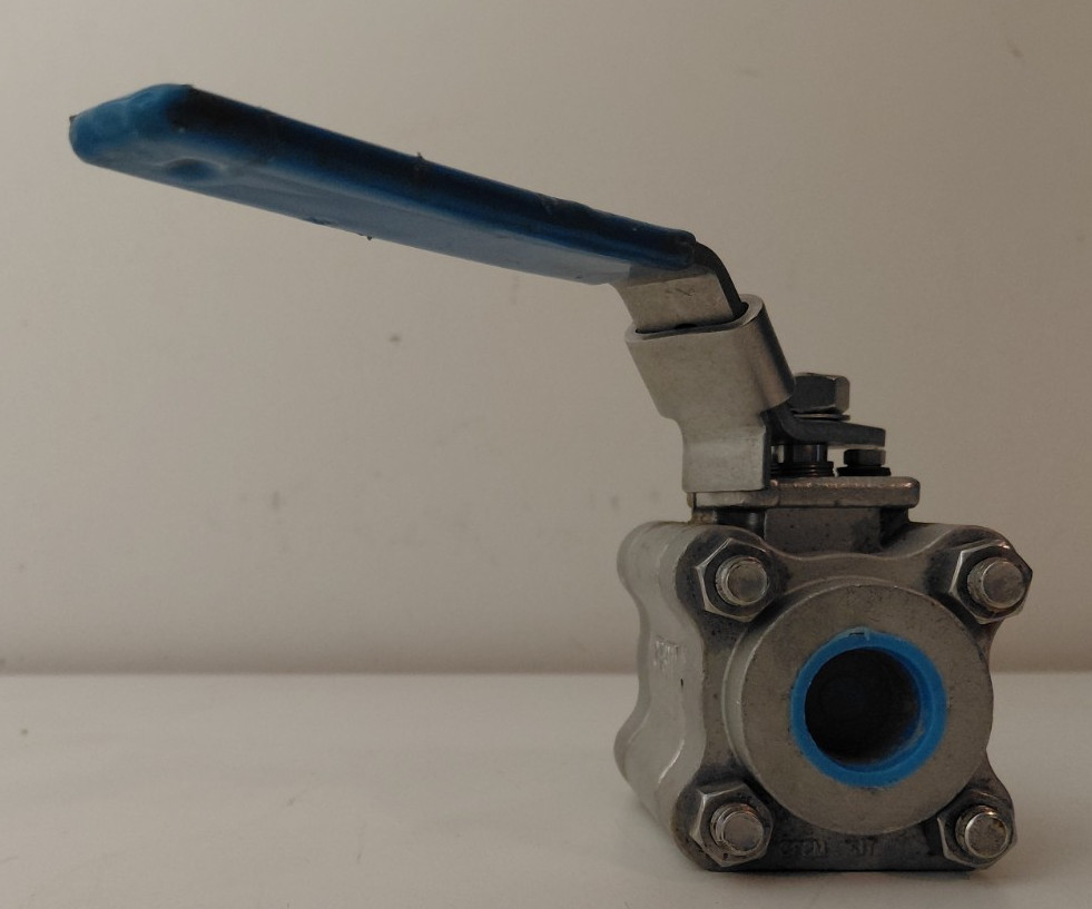 Jamesbury 4BBTG3600XT2 3/4 Inch Ball Valve CF8M, CL800, 0838K