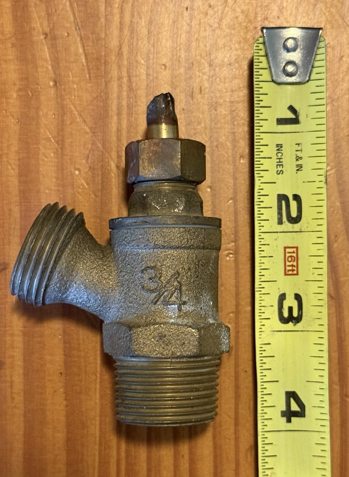Lot of 2 M BK Nibco Classic Pro 3/4 Bronze Valves As Is See Pics VG3