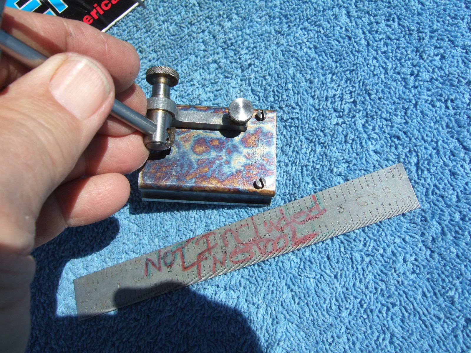 LUFKIN 521 SURFACE GAGE id3 OLD VINTAGE PRECISION INSPECTION TOOL GRINDER MILL