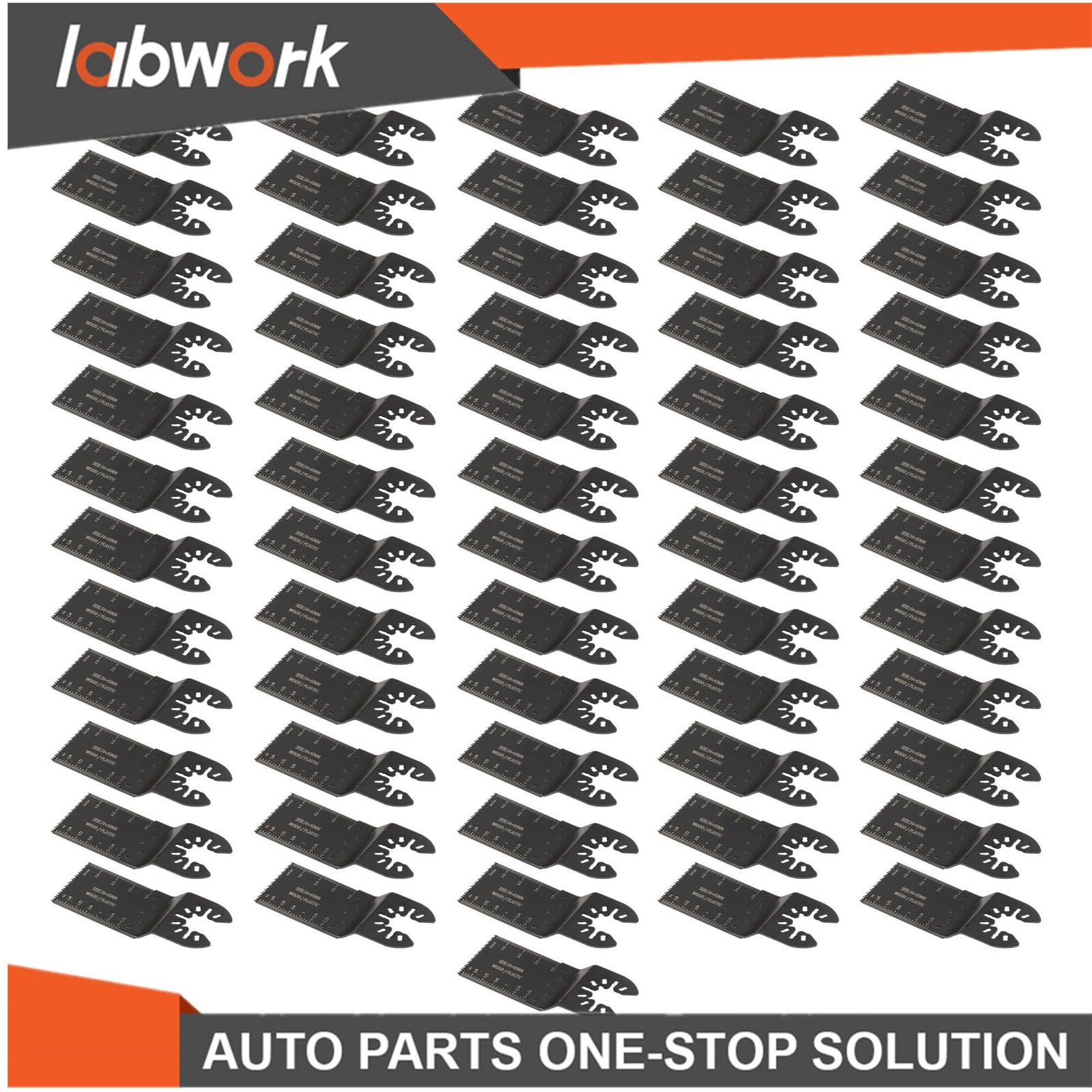 Labwork 60 PCS 1-3/8″ Oscillating Saw Blades Multitool Blades for Wood & Plastic
