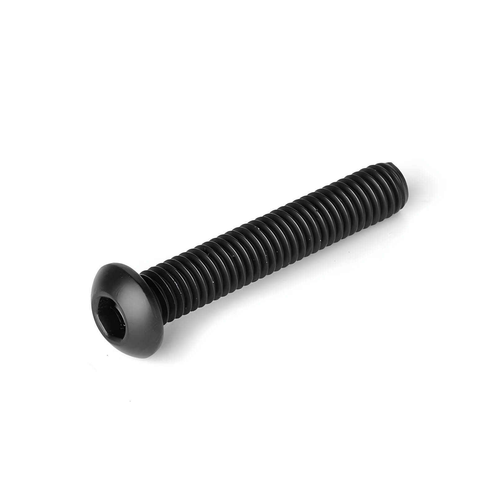 M5-0.80 Button Head Socket Cap Screws, Stainless Steel w/ Black Oxide 18-8