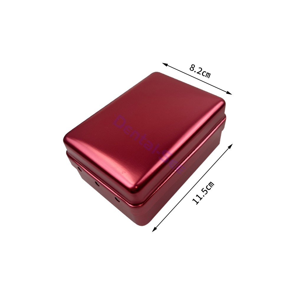 180 Holes Dental Endo FG Bur Holder Box Autoclave Disinfection Case