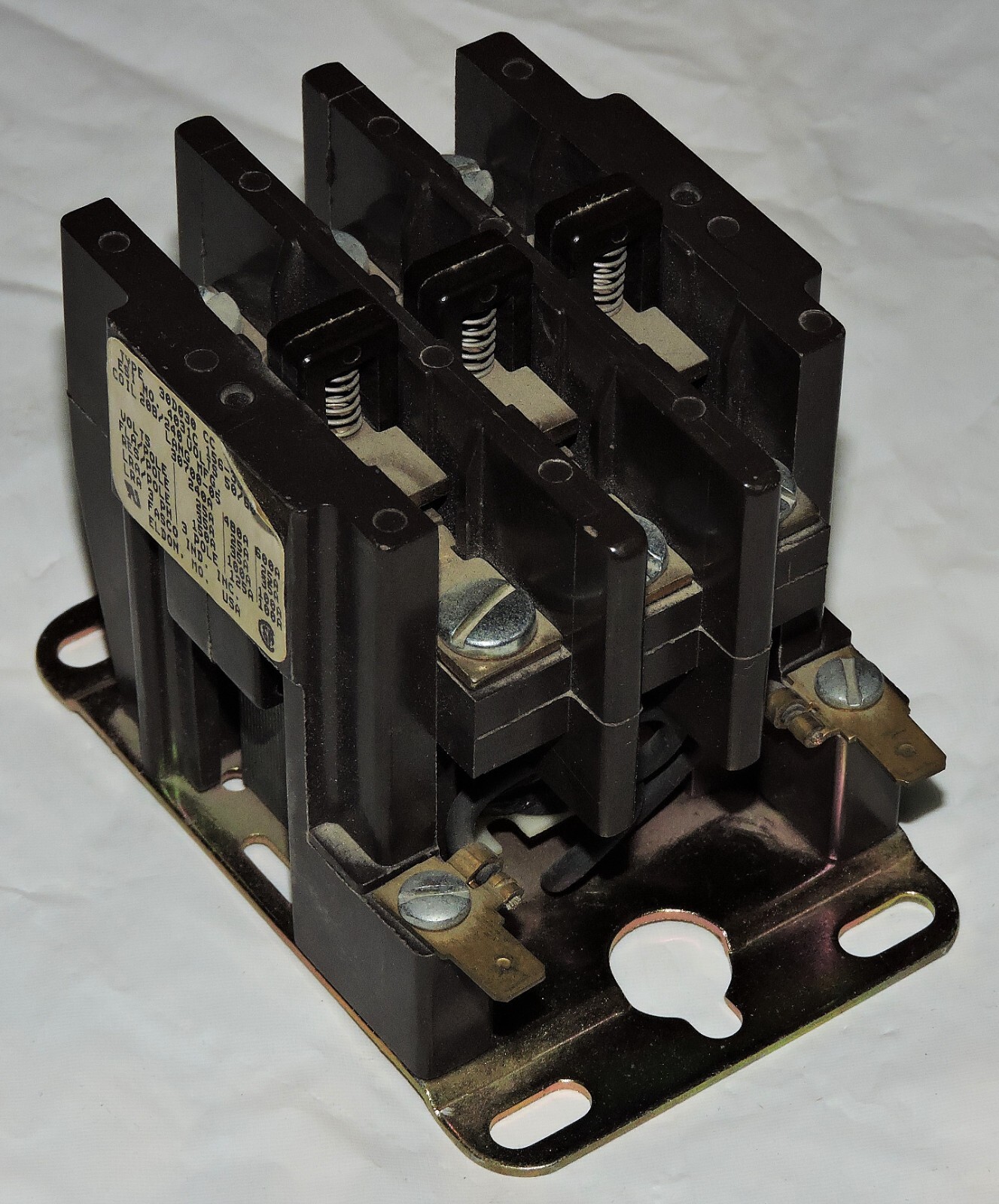 Lang 2E-30700-03 OEM Contactor 208/240 VAC 40 Amp 3 Pole