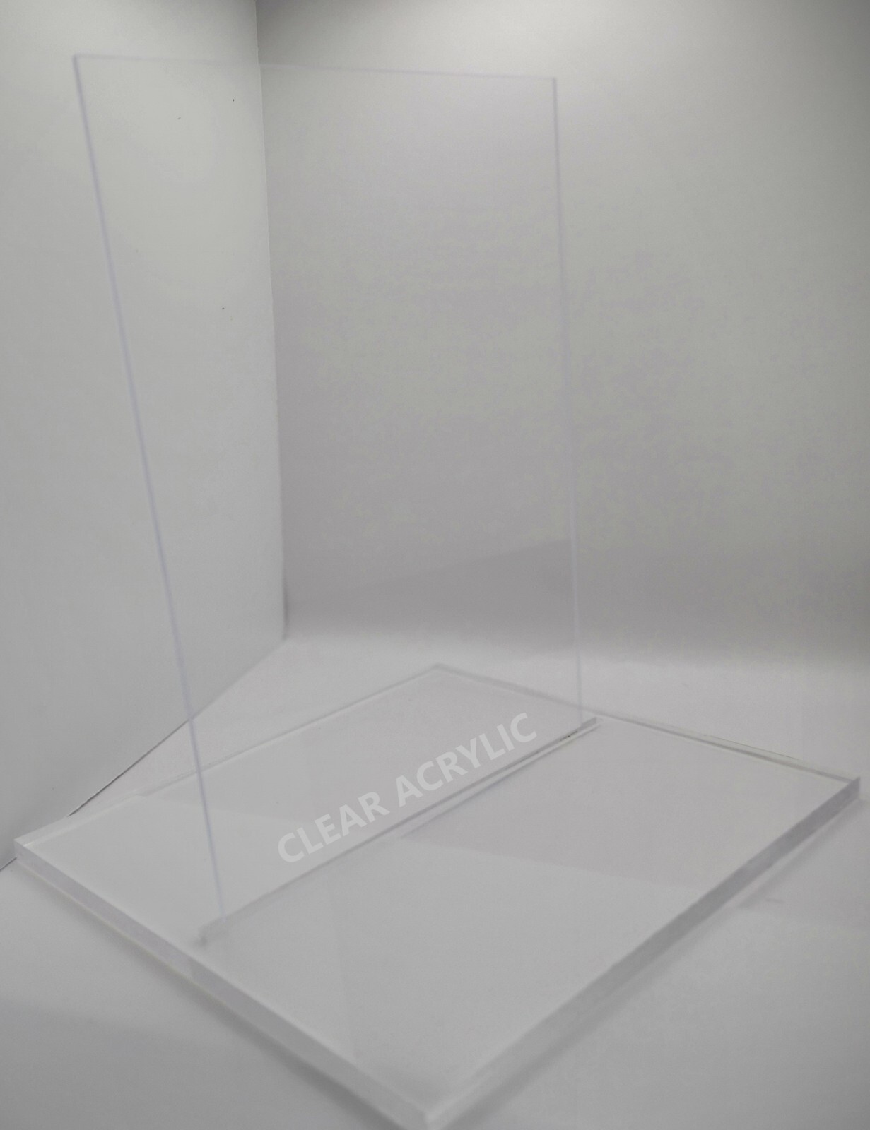 CLEAR ACRYLIC PLEXIGLASS 1/4″ X 5″ X 12″ PLASTIC SHEET^
