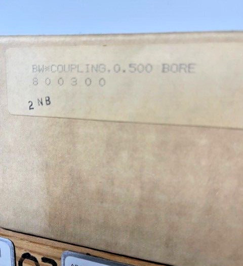800300 BW COUPLING – 0.500 BORE – NEXEN – HORTON
