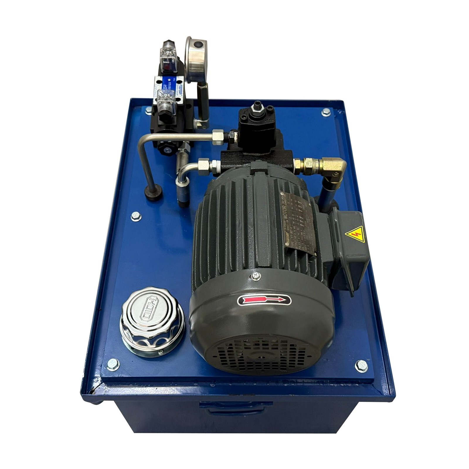 40L Small Hydraulic Station Hydraulic System Motor Hydraulic Pump Assembly 220V