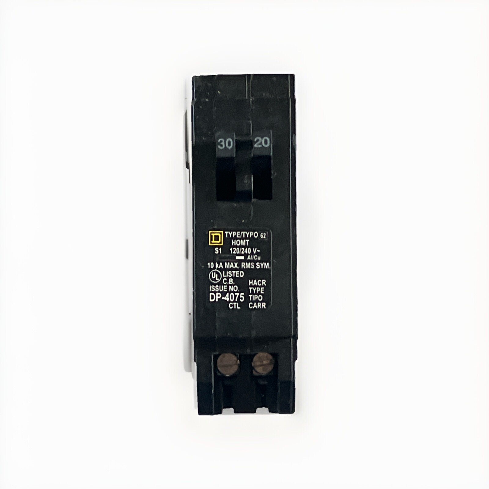 Square D HOMT3020 One 1P 30A One 1P 20A Tandem Circuit Breaker New! Free Ship!!