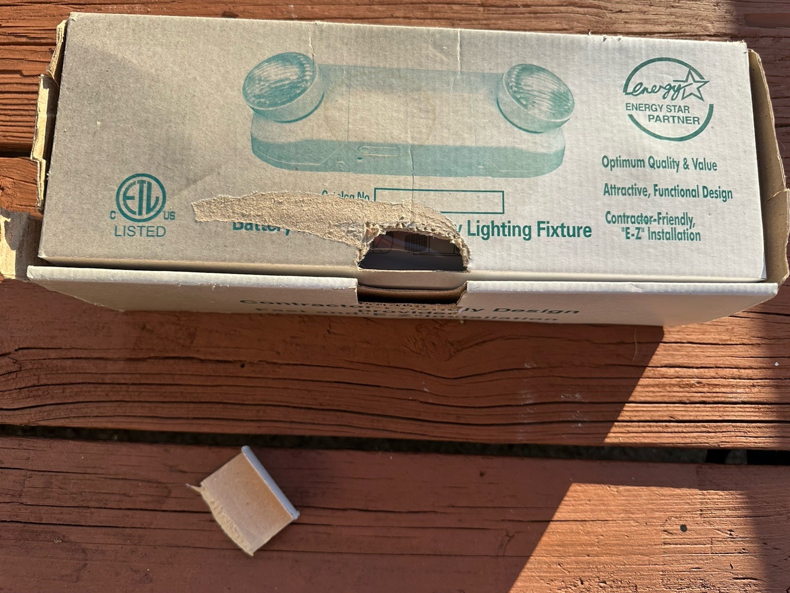 Energy Star LIGHTING 120V / 277V LED BATTERY POWERED EMERGENCY LIGHT