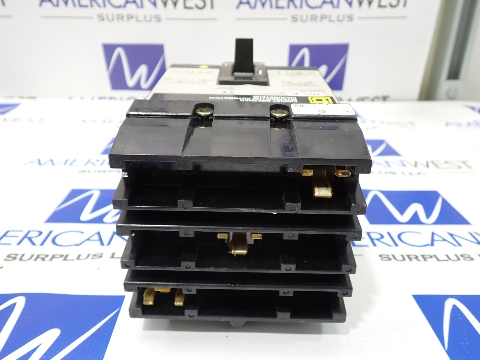 Square D FC34100 3 Pole 100 Amp 480 Volt 65kA I-Line Circuit Breaker – Tested
