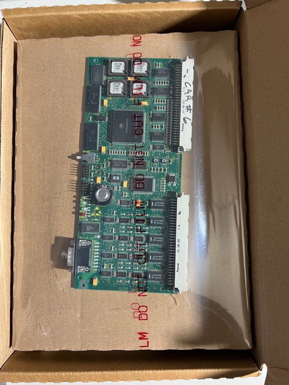 SCHINDLER CPU GCIO 360.Q (TXR5 or 330A Controller) SN ID. NR. 590862