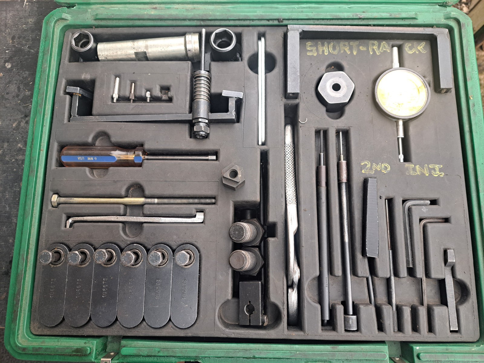 Caterpillar Cat U-6680 Fuel System & Valve Setting Tool Kit Tune Up 3116