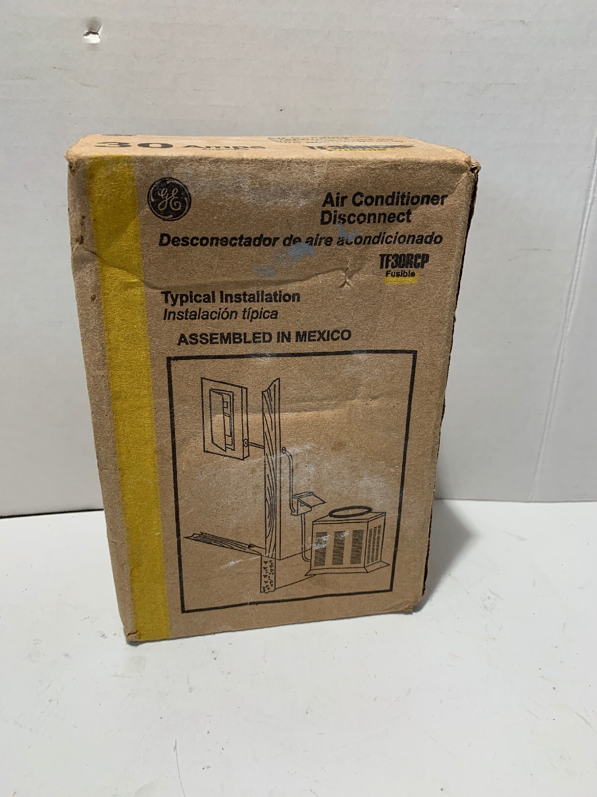 GE TF30RCP 30amp Fusible Air Conditioner Disconnect – Priority Mail Shipping