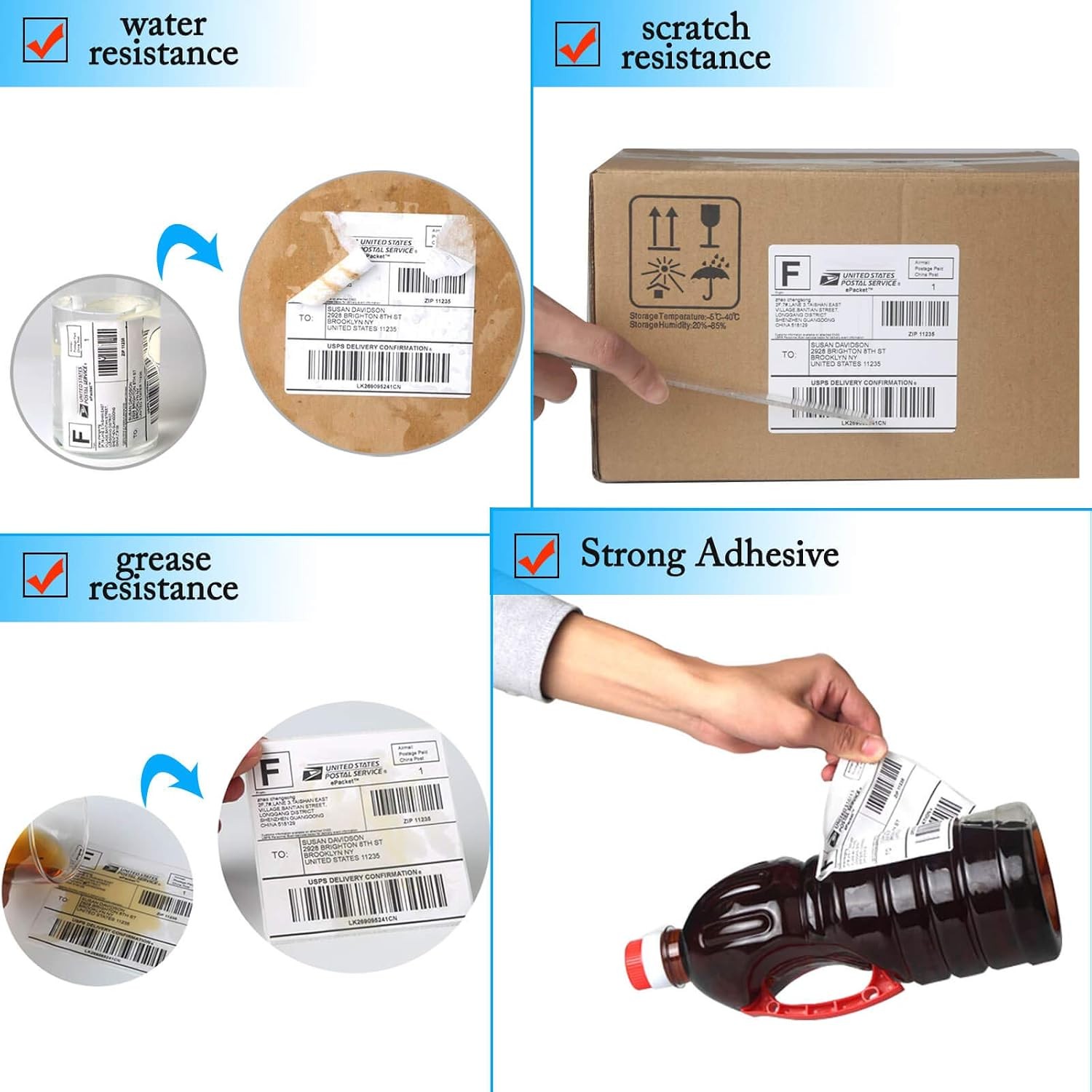 Barcode Labels 30334 (2-1/4″ x 1-1/4″) Compatible with DYMO Labelwriter 450 4XL