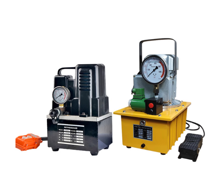 Electric Pump Station Solenoid Valve with Foot-Operated Hydraulic Press