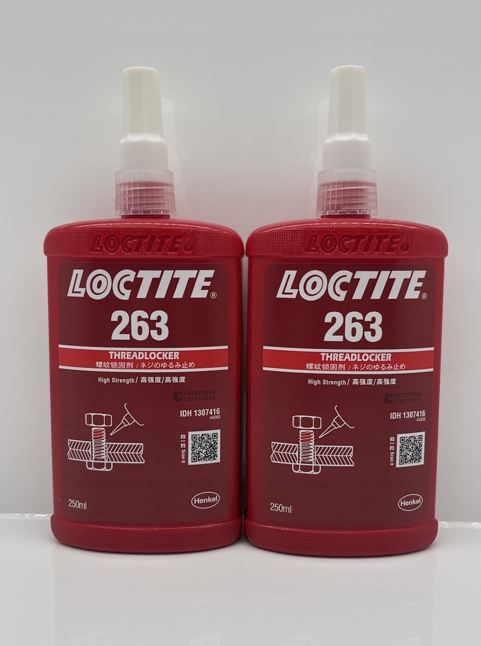 Loctite 263 250mL High Strength Bolt Nut Threadlocker 8.45oz EXP 02/27 (QTY 2)