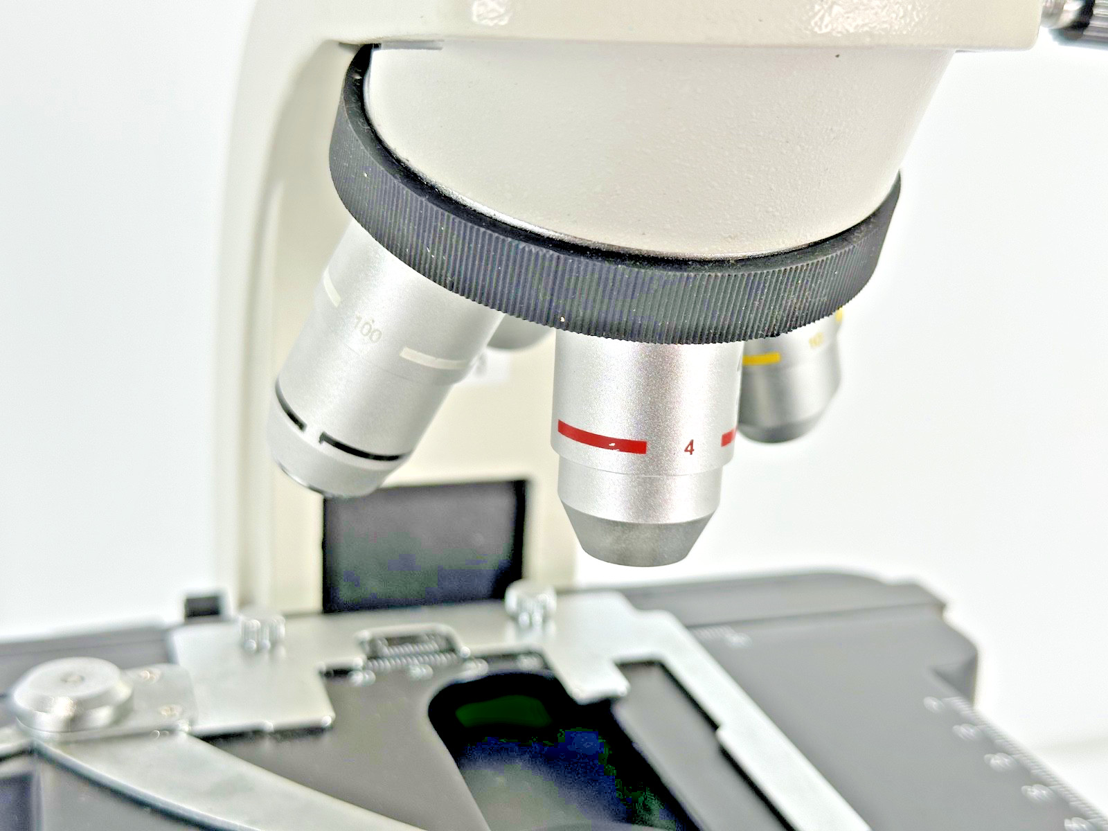 Unbranded Compound Laboratory Microscope 4x 10x 40x 100x Objectives