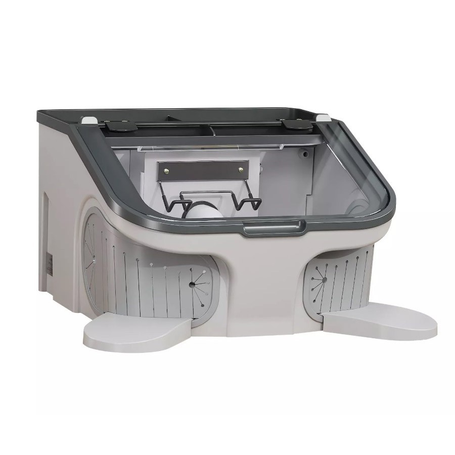 Dental Polishing Grinding Box Built-in Dental Dust Vacuum Collector