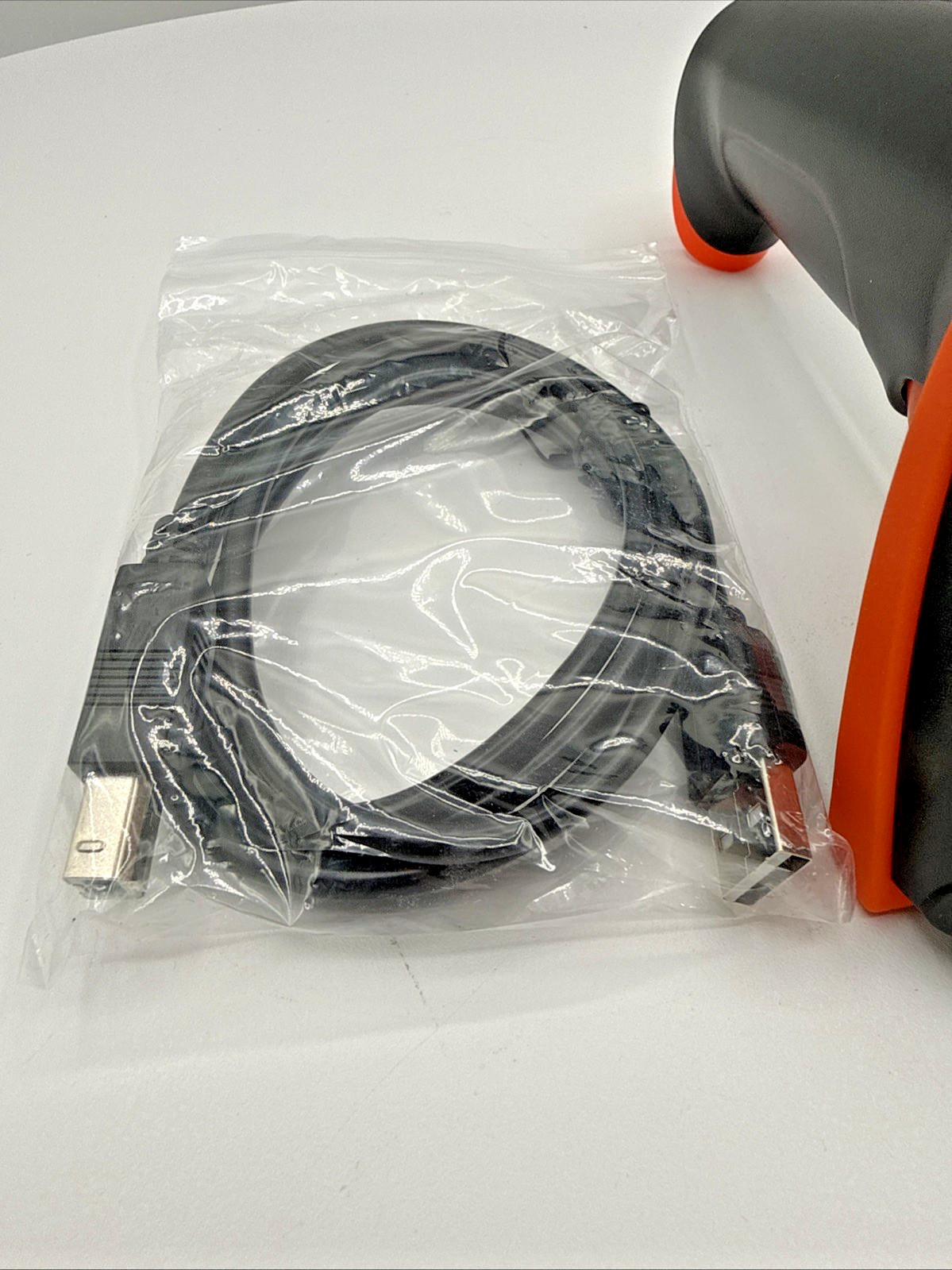 TERA 5100 Wireless 1D Laser Barcode Scanner 2.4GHz USB Receiver Orange