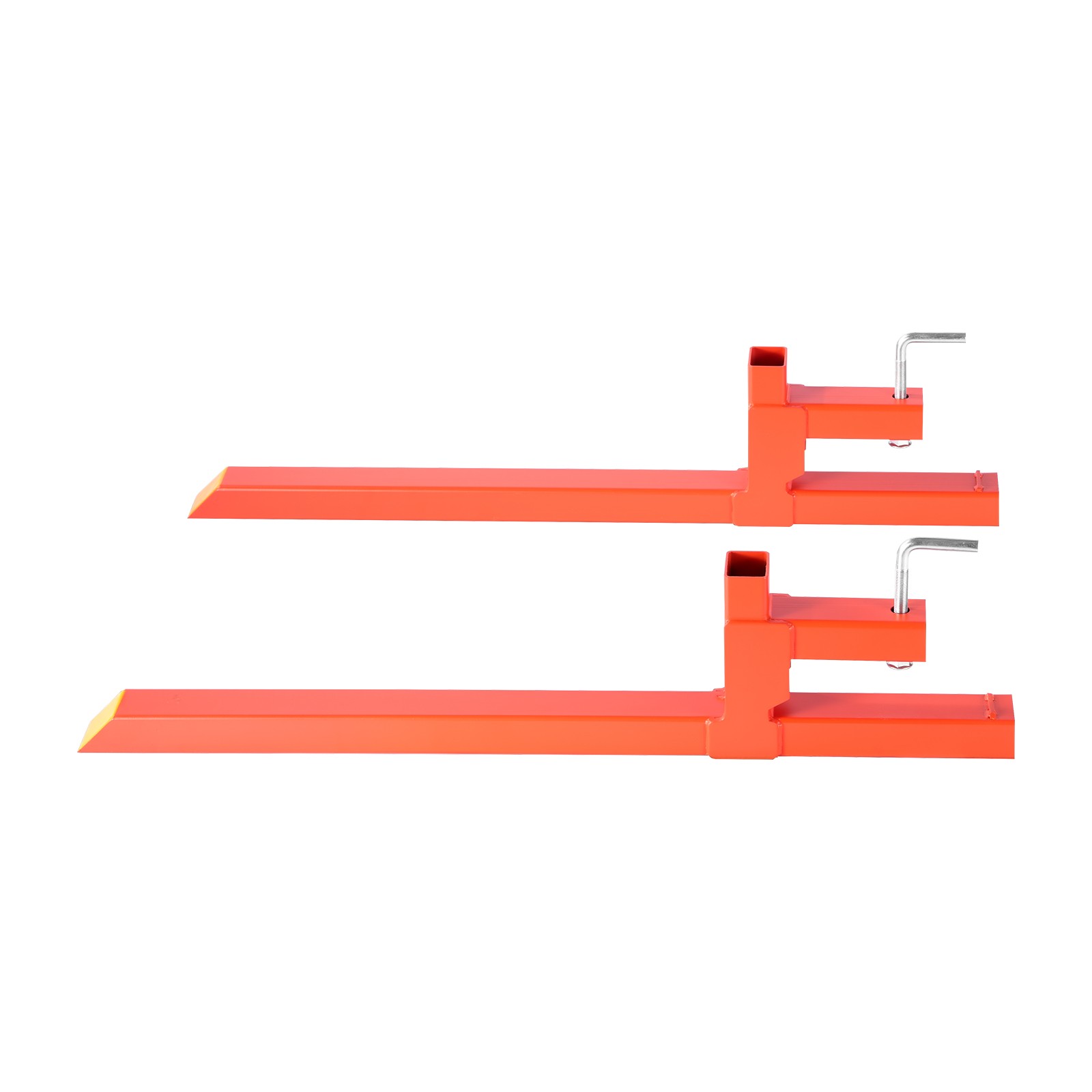 Uimoso 2000 lbs 43″ Clamp on Pallet Forks Quick Attach Tractor Forks