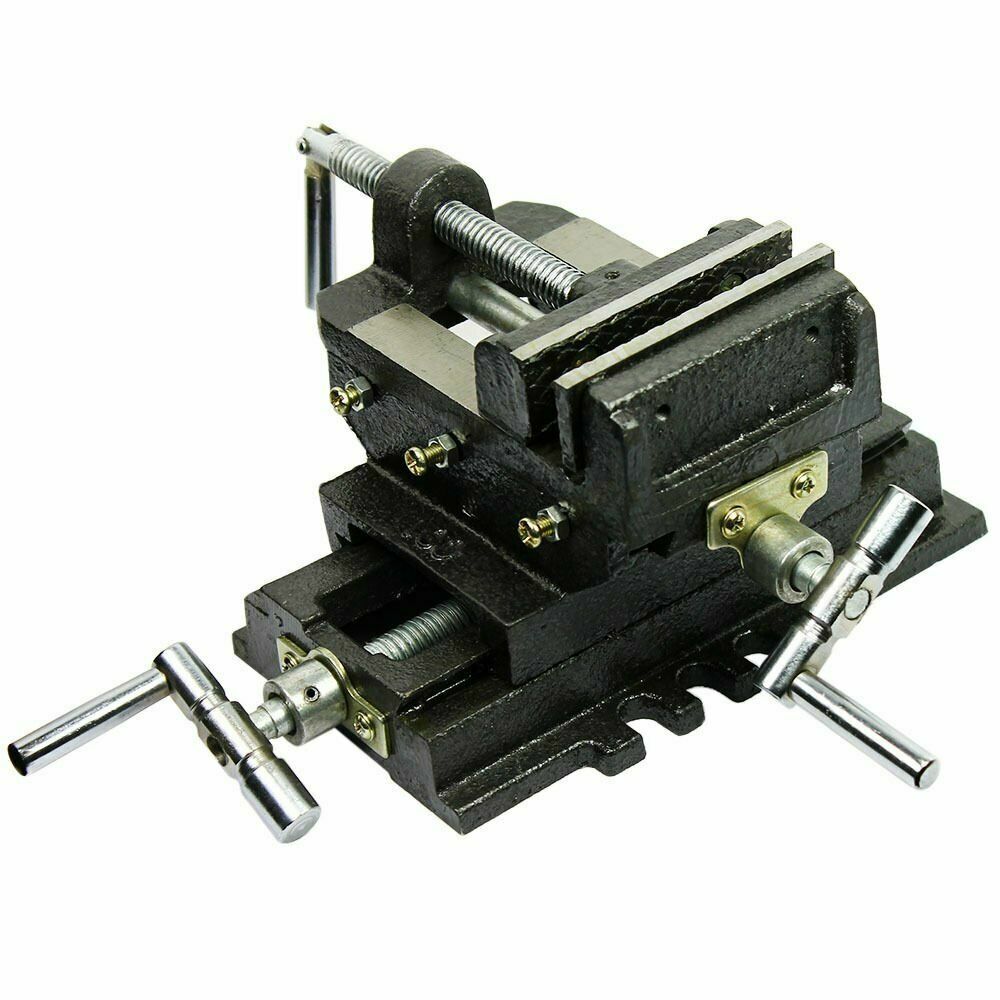 Cross Slide Vise 4″ inch Wide Drill Press X – Y Clamp Milling Heavy Duty 2 Way