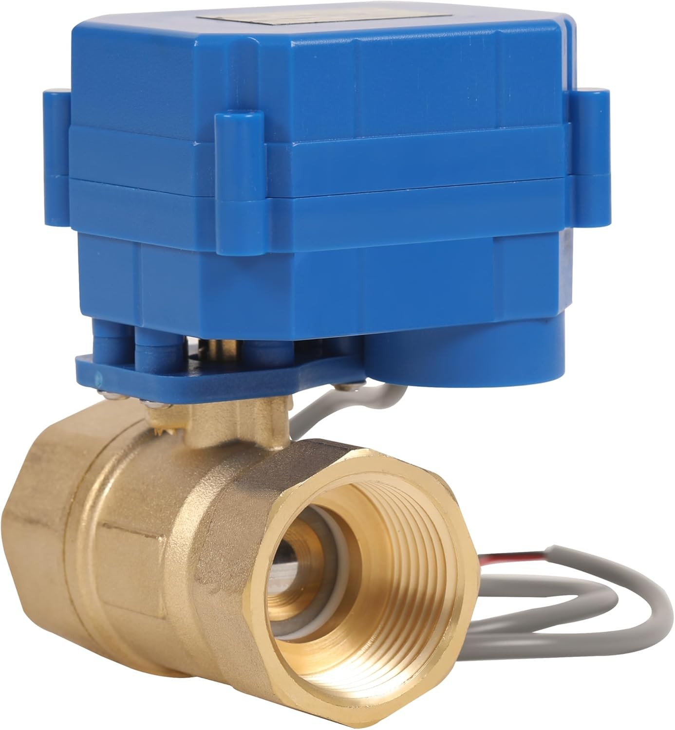 HFS(R) Brass Motorized Ball Valve Electrical Normally Closed – 1″ NPT