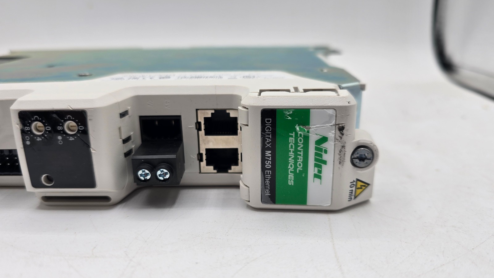 Nidec M750-012 00022A Digitax HD Network Servo Drive, Ethernet, RJ45, .37W .5 HP