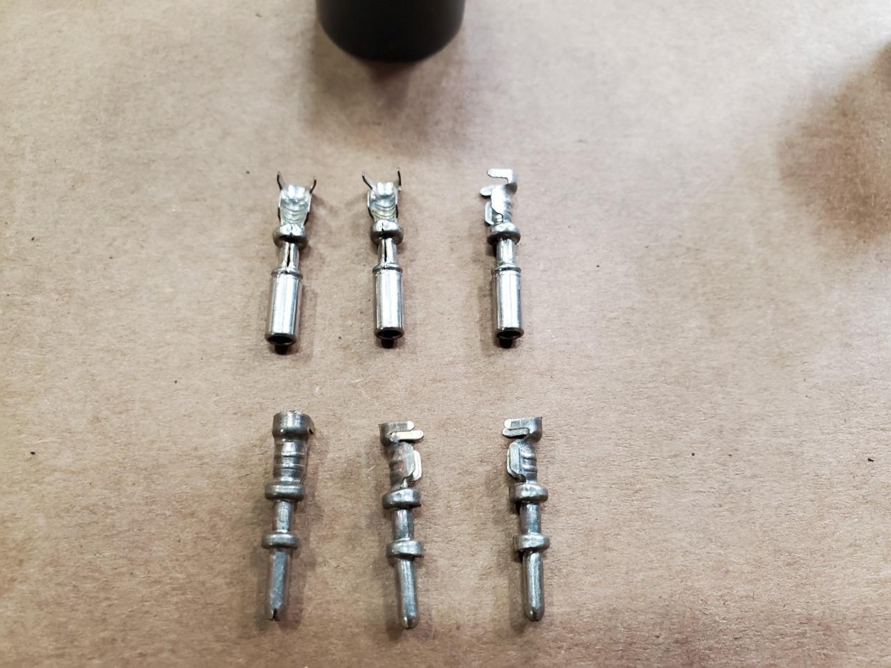 ITT CANNON Sure Seal Male/Female Connector & pins SS5-7R SS5-7P plug *5 contacts