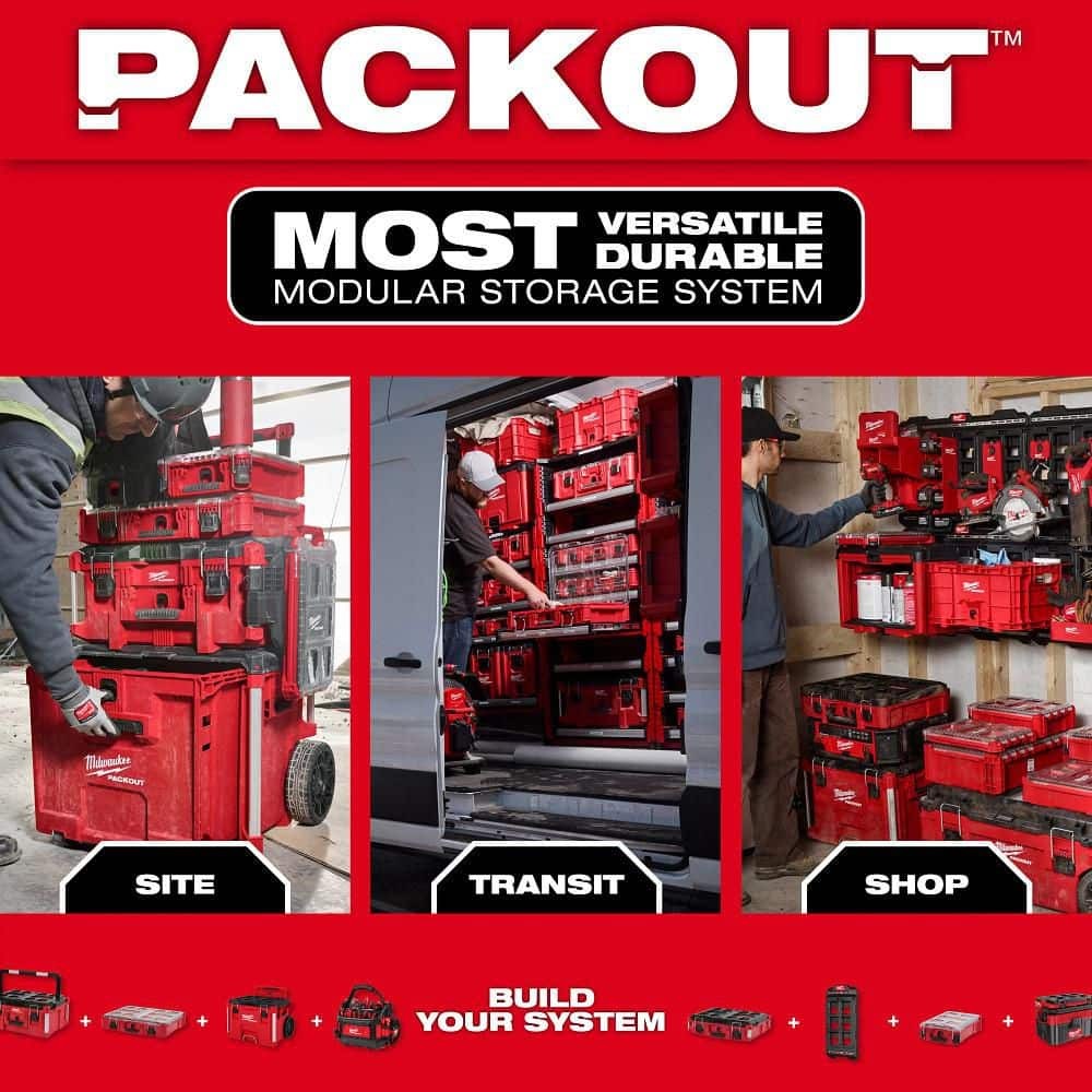 Milwaukee PACKOUT Wall and Floor Mounting Plate