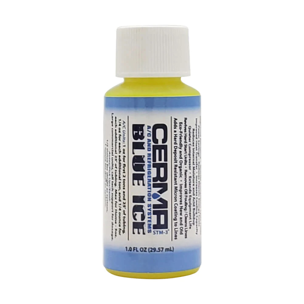 Cerma Blue Ice A/C Refrigeration Ceramic Treatment STM-3 SiC All Refrigerants