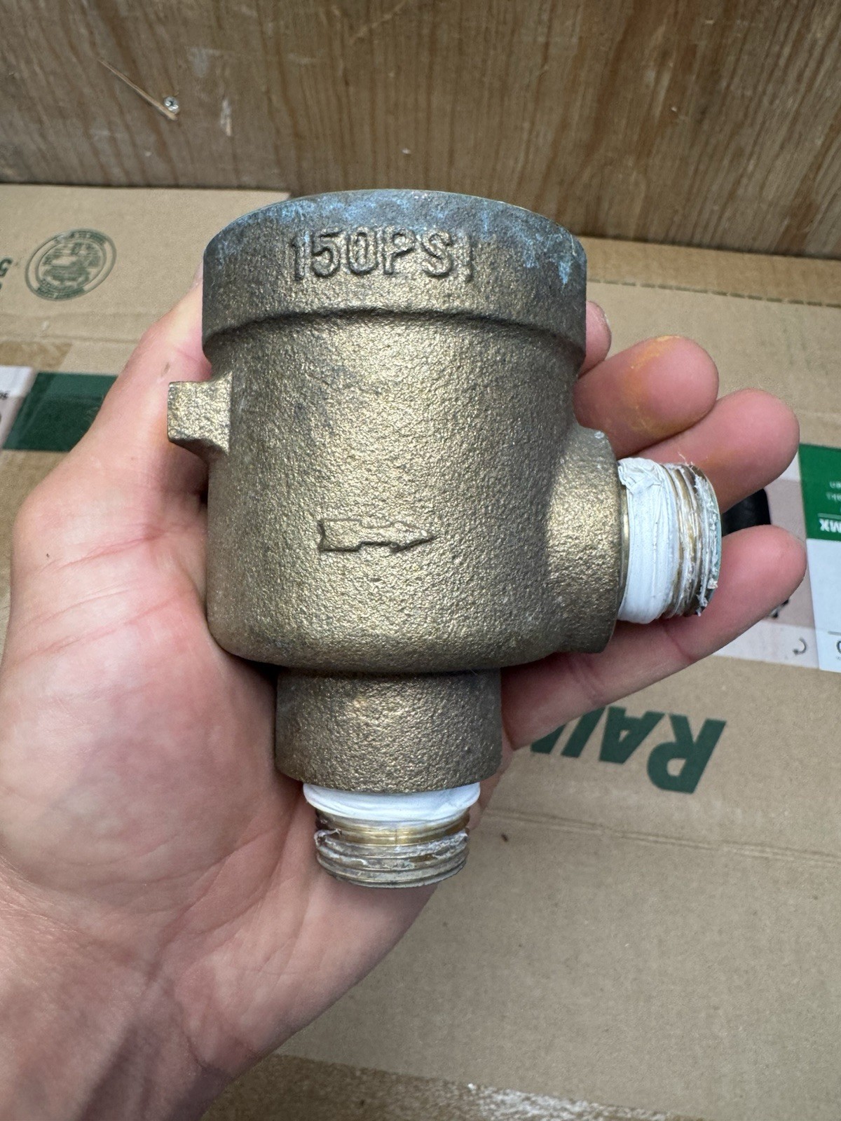 Zurn Wilkins Pressure Vacuum Breaker 720A 3/4″ 34-720A Top only.